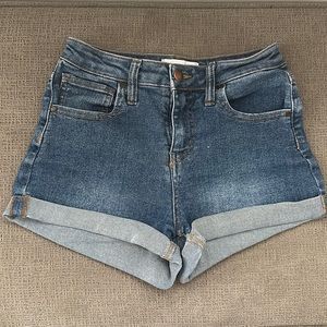 RSQ jean shorts high rise cuff